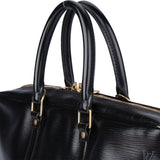 Louis Vuitton Noir Epi Leather Porte Documents Handbag