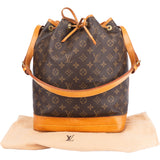 Louis Vuitton Canvas Monogram Sac Noe Grande Shoulder Bag