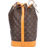 Louis Vuitton Canvas Monogram Sac Noe Grande Shoulder Bag