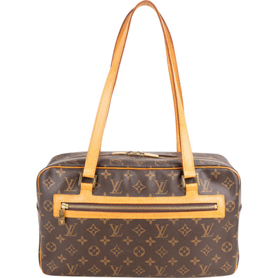 Louis Vuitton Canvas Monogram Cite GM Shoulder Bag - vintageandkickz