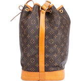 Louis Vuitton Canvas Monogram Sac Noe Grande Shoulder Bag