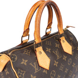 Louis Vuitton Canvas Monogram Speedy 25 Handbag
