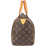 Louis Vuitton Canvas Monogram Speedy 25 Handbag