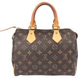 Louis Vuitton Canvas Monogram Speedy 25 Handbag