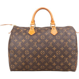 Louis Vuitton Canvas Monogram Speedy 35 Handbag