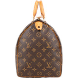 Louis Vuitton Canvas Monogram Speedy 35 Handbag