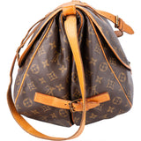 Louis Vuitton Canvas Monogram Saumur 35 Crossbody Bag