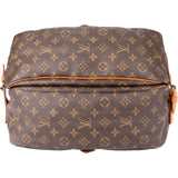 Louis Vuitton Canvas Monogram Saumur 35 Crossbody Bag