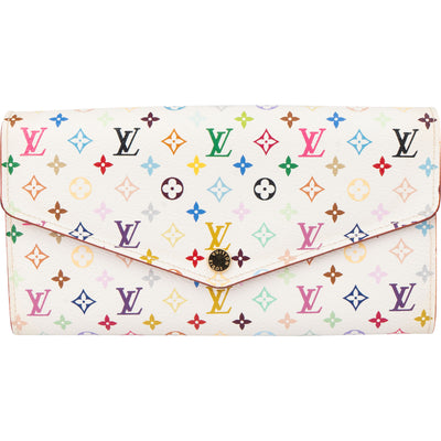 Louis Vuitton Limited Murakami Multicolor Sarah Wallet