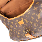 Louis Vuitton Canvas Monogram Saumur 35 Crossbody Bag