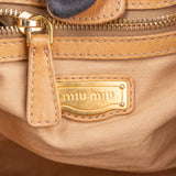 Miu Miu Classic Leather Handbag