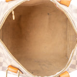 Louis Vuitton Damier Azur Monogram Speedy 25 Handbag