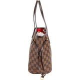 Louis Vuitton Damier Ebene Monogram Neverfull PM Handbag