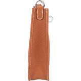 Hermès Brun Clemence Leather Evelyne 16 Crossbody Bag