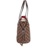 Louis Vuitton Damier Ebene Monogram Neverfull PM Handbag