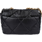 Chanel 19 Quilted Lambskin Single Flap Crossbody Bag Small