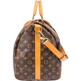 Louis Vuitton Canvas Monogram Keepall 50 Bandouliere