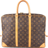 Louis Vuitton Canvas Monogram Porte Documents Handbag