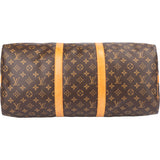 Louis Vuitton Canvas Monogram Keepall 50 Bandouliere