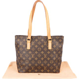Louis Vuitton Canvas Monogram Cabas Piano Shoulder Bag
