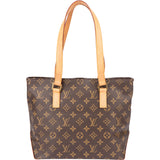 Louis Vuitton Canvas Monogram Cabas Piano Shoulder Bag