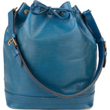 Louis Vuitton Blue Epi Leather Sac Noe Grande Shoulder Bag