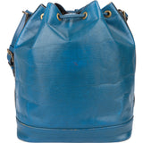 Louis Vuitton Blue Epi Leather Sac Noe Grande Shoulder Bag