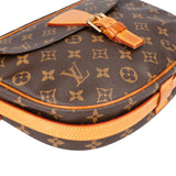 Louis Vuitton Canvas Monogram Jeune Fille GM Crossbody Bag