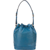 Louis Vuitton Blue Epi Leather Sac Noe Grande Shoulder Bag