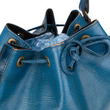 Louis Vuitton Blue Epi Leather Sac Noe Grande Shoulder Bag