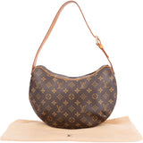 Louis Vuitton Canvas Monogram Croissant MM Shoulder Bag