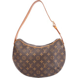 Louis Vuitton Canvas Monogram Croissant MM Shoulder Bag