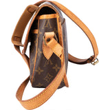 Louis Vuitton Canvas Monogram Gibeciere MM Crossbody Bag