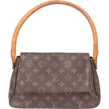 Louis Vuitton Canvas Monogram Looping PM Shoulder Bag