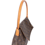 Louis Vuitton Canvas Monogram Looping PM Shoulder Bag