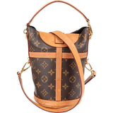 Louis Vuitton Canvas Monogram Duffle Handbag