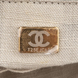 Chanel Blue Tweed Cambon Deauville Handbag