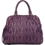 Miu Miu Quilted Leather City Handbag