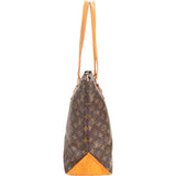 Louis Vuitton Canvas Monogram Cabas Mezzo Shoulder Bag