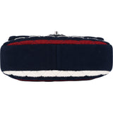 Chanel Limited Multicolor Jersey Single Flap Crossbody Bag