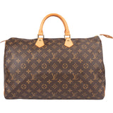 Louis Vuitton Canvas Monogram Speedy 40 Handbag