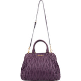 Miu Miu Quilted Leather City Handbag