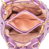 Miu Miu Quilted Leather City Handbag