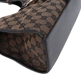 Gucci Canvas Monogram Jackie Handbag