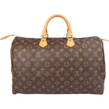 Louis Vuitton Canvas Monogram Speedy 40 Handbag