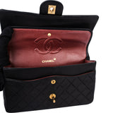 Chanel Quilted Lambskin 24K Gold Medium Double Flap Crossbody Bag