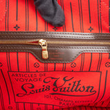 Louis Vuitton Damier Ebene Monogram Neverfulll GM Shopper Handbag