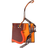 Hermès Epsom Leather Camail Charm Key Ring