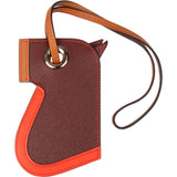 Hermès Epsom Leather Camail Charm Key Ring