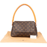 Louis Vuitton Canvas Monogram Looping PM Handbag